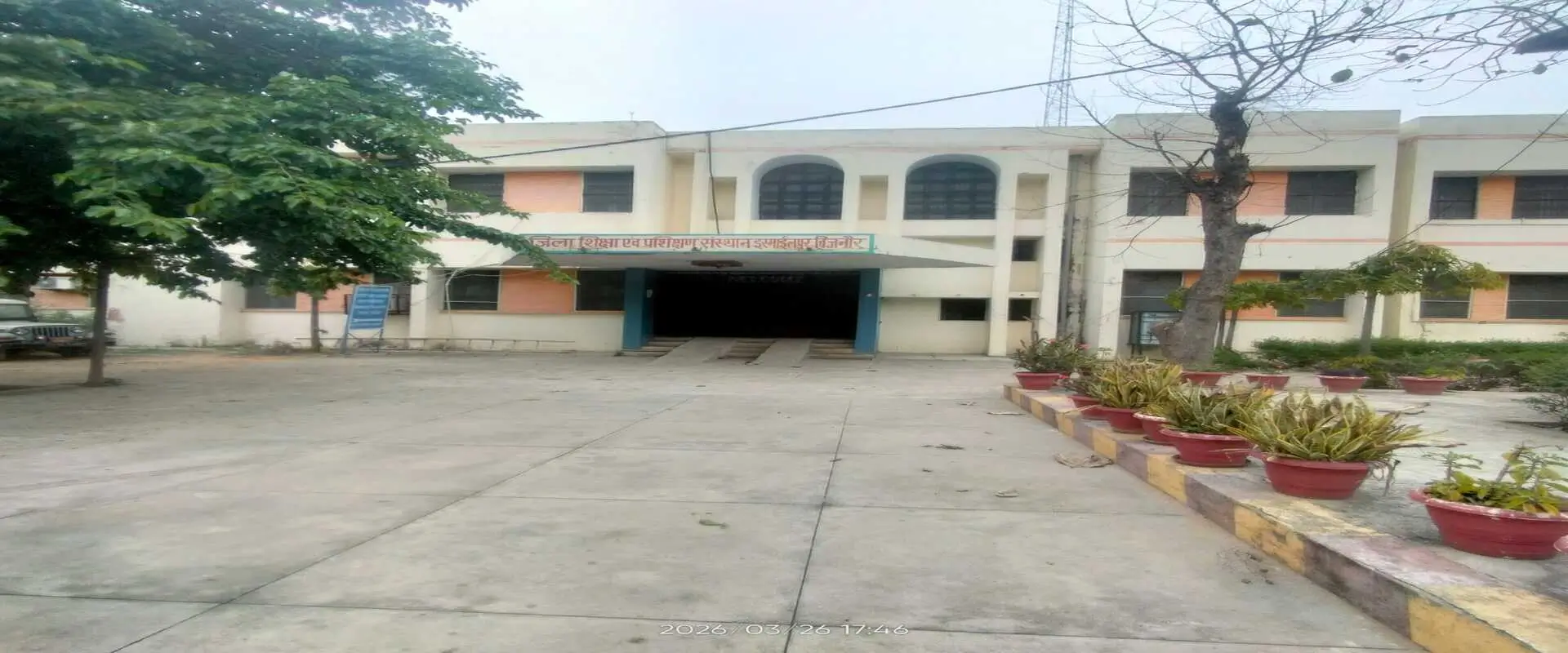 DIET Bijnor campus building front view