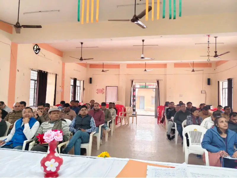 Parakh training of teacher at DIET Bijnor