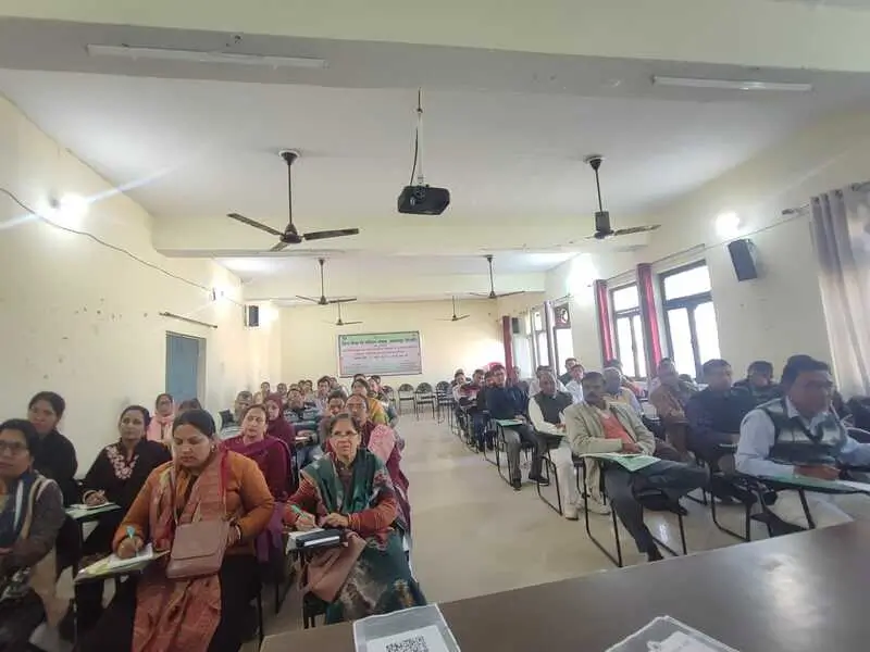 Holistic teacher training at DIET Bijnor